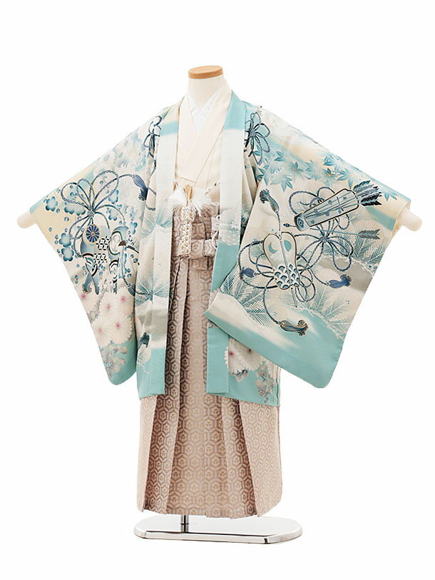 ■七五三レンタル一覧はこちらからどうぞ※商品の色については画面を表示するモニターによって実際と多少異なる場合がございます。ご了承下さいませ。 商品詳細 ［七五三レンタル］ ■素材:化繊 ■身丈:58cm 肩裄:51cm 袖丈:48cm(羽織)■袴丈:60cm(おへそからくるぶしまでの長さです。)※標準サイズに調整済みです。※簡単なサイズ調整が必要な場合があります。※小物は着物に合わせてコーディネートさせていただきます。※総柄のため写真と少し異なることがあります。箱タイプでの配送となります。 身長 110〜120cm前後 サイズ等について詳しくは 《京都かしいしょう》まで メールにてお問い合わせ下さい。 【送料無料（北海道・沖縄・一部離島を除く）】七五三レンタル料金最安値に挑戦！ ※システム上、カレンダーが「×」でもご注文は可能ですが、ご予約をお取りすることが出来ません。 ご利用日が「○」の商品からご注文下さい。 尚、ご予約の確定は「【京都かしいしょう】ご注文内容のご案内」メールにてお知らせいたします。