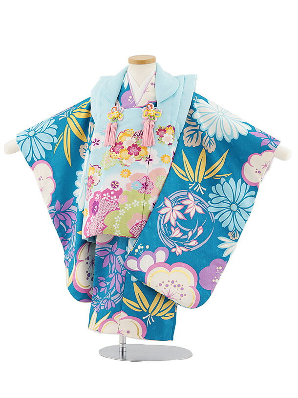 ■七五三レンタル一覧はこちらからどうぞ※商品の色については画面を表示するモニターによって実際と多少異なる場合がございます。ご了承下さいませ。 商品詳細 ［七五三レンタル］ ■素材:化繊 ■身丈:76cm 肩裄:42cm 袖丈:56cm※標準サイズに調整済みです。※簡単なサイズ調整(腰紐にて)が必要な場合があります。※小物は着物に合わせてコーディネートさせていただきます。箱タイプでの配送となります。 身長 90〜100cm前後 サイズ等について詳しくは 《京都かしいしょう》まで メールにてお問い合わせ下さい。 【送料無料（北海道・沖縄・一部離島を除く）】七五三レンタル料金最安値に挑戦！ ※システム上、カレンダーが「×」でもご注文は可能ですが、ご予約をお取りすることが出来ません。 ご利用日が「○」の商品からご注文下さい。 尚、ご予約の確定は「【京都かしいしょう】ご注文内容のご案内」メールにてお知らせいたします。