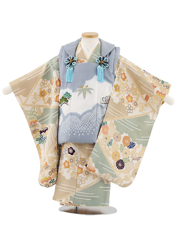 ■七五三レンタル一覧はこちらからどうぞ※商品の色については画面を表示するモニターによって実際と多少異なる場合がございます。ご了承下さいませ。 商品詳細 ［七五三レンタル］ ■素材:正絹 ■身丈:76cm 肩裄:42cm 袖丈:57cm※標準サイズに調整済みです。※簡単なサイズ調整(腰紐にて)が必要な場合があります。※小物は着物に合わせてコーディネートさせていただきます。※着物のみ栗山工房 和染紅型です。箱タイプでの配送となります。 身長 90〜100cm前後 サイズ等について詳しくは 《京都かしいしょう》まで メールにてお問い合わせ下さい。 【送料無料（北海道・沖縄・一部離島を除く）】七五三レンタル料金最安値に挑戦！ ※システム上、カレンダーが「×」でもご注文は可能ですが、ご予約をお取りすることが出来ません。 ご利用日が「○」の商品からご注文下さい。 尚、ご予約の確定は「【京都かしいしょう】ご注文内容のご案内」メールにてお知らせいたします。