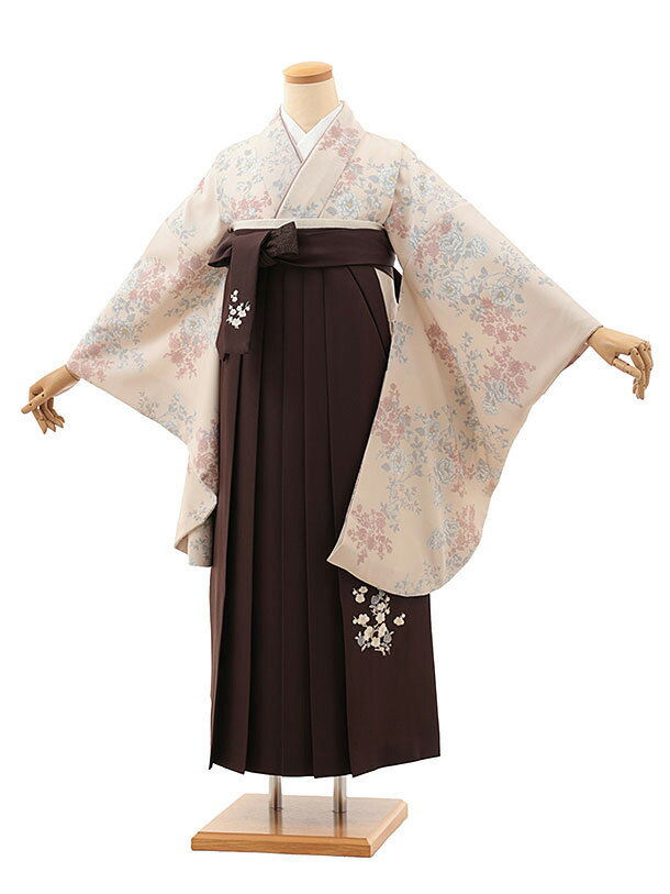 卒業式袴セット 小学生 ジュニア袴 レンタル 小学生 卒業式袴レンタル 女の子 Z430　Heather 淡ピンク..