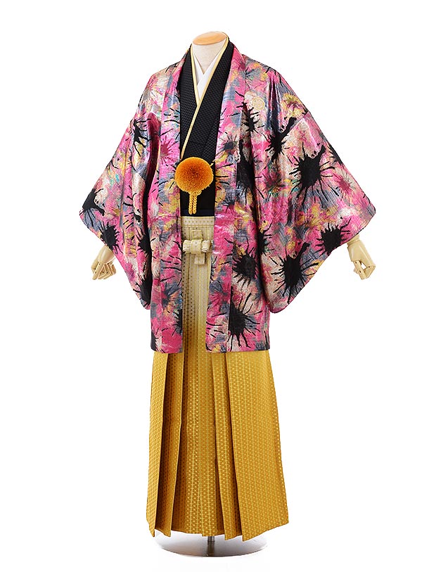 成人式 袴 レンタル 派手 紋付き袴 男袴 袴レンタル男 (171cm〜175cm)成人式 卒業式 メンズ袴 フルセット 往復送料無料 羽織袴レンタル 着物レン...