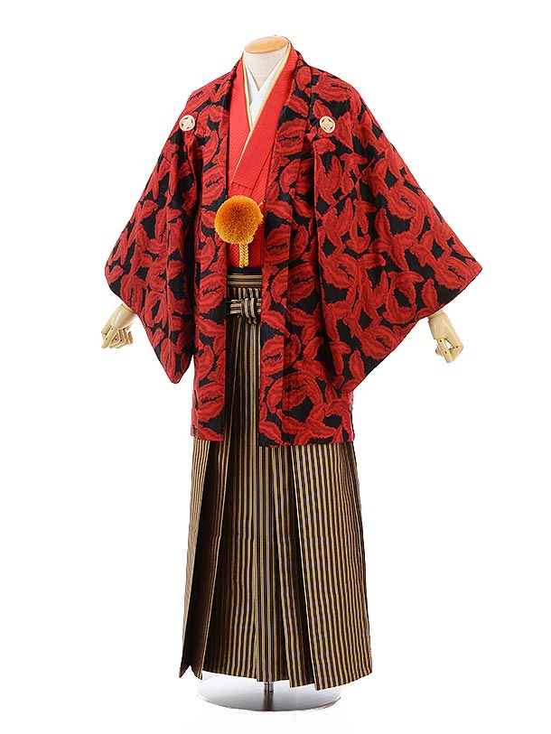 成人式 袴 レンタル 派手 紋付き袴 男袴 袴レンタル男 (171cm〜175cm)成人式 卒業式 メンズ袴 フルセット 往復送料無料 羽織袴レンタル 着物レン...