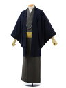 【レンタル】〔着物レンタル〕〔男性用カジュアル着物 レンタル〕〔七五三〕メンズアンサンブル レンタル1CY0021 HLブラウン〔175cm~180cm対応〕〔お正月〕〔初詣〕〔食事会〕〔フルセット〕【往復送料無料】fy16REN07