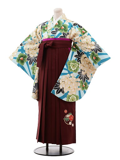 卒業式 袴 レンタル 女 レトロ モダン 女性 レンタル 女袴レンタル h156 ターコイズ ぼたん×エンジ袴 卒業式袴セット 着物 レンタル 二尺袖 着物 袴 フルセット 女性 大人 大学生 専門学生 卒業式 謝恩会 新品足袋プレゼント 往復送料無料【レンタル】 卒業式 袴 レンタル 女 レトロ モダン 女性 レンタル 女袴レンタル h156 ターコイズ ぼたん×エンジ袴 卒業式袴セット 着物 レンタル 二尺袖 着物 袴 フルセット 女性 大人 大学生 専門学生 卒業式 謝恩会 新品足袋プレゼント 往復送料無料【レンタル】