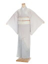 夏 サマー 訪問着 t562 グレー地水草 絽 レンタル お宮参り 貸衣装 お茶会 新品足袋プレゼント 着物 式典 七五三 お茶会 往復送料無料 女性和服 ほう...