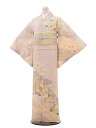 訪問着 レンタル 結婚式 tc711 JAPANSTYLE ピンクベージュ地 小菊 新品足袋プレゼント 訪問着 レンタル 入学式 結婚式 お宮参り 衣装 着物 ...