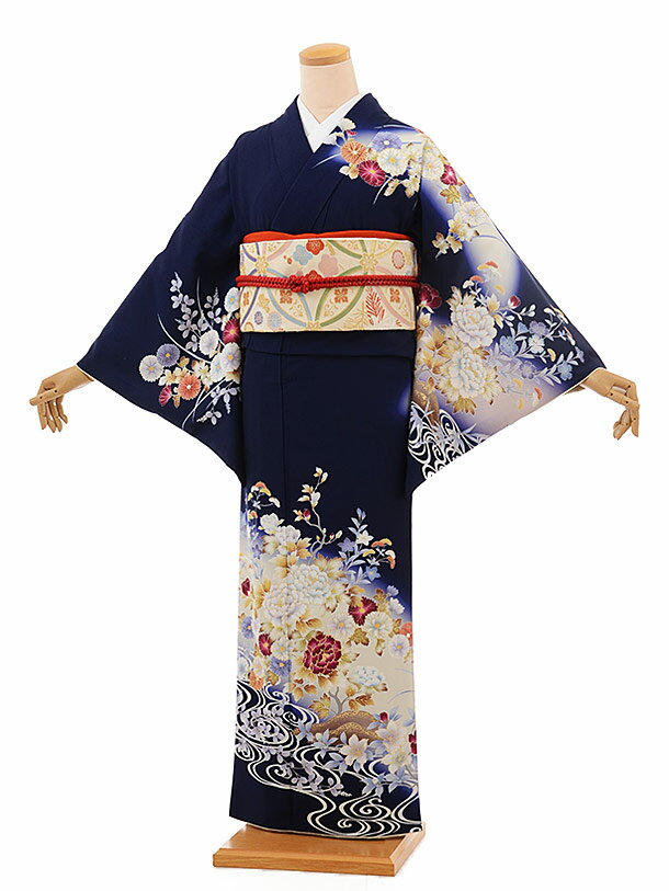 ◆衣紋屋◆7893 ♪付下げ訪問着 牡丹文様 正絹 パールホワイト 身丈162/裄67.5cm ★透明感あり★ 即日発送ニュアンス牡丹ペールトーン浴衣浴衣３点セット 浴衣⁄帯