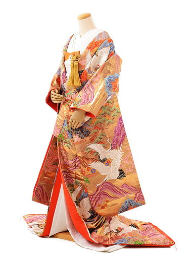 色打掛 着物 神社婚 和装 花嫁衣裳 1AI0244遠山に草花 古典 お嫁さん クラシック レトロ モダン 記念日 お祝い 結婚式 おしゃれ 色打掛フルセットレンタル 花嫁衣裳レンタル 色打掛 着物 神社婚 和装 花嫁衣裳 1AI0244遠山に草花 古典 お嫁さん クラシック レトロ モダン 記念日 お祝い 結婚式 おしゃれ 色打掛フルセットレンタル 花嫁衣裳レンタル