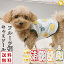 トイプードル 犬 服 犬服 犬の服 【はっぴーDOG】 キャミソール 袖なし 袖無し フルーツ柄 【春 夏 春夏 春服 夏服 春物 夏物 夏用】【男の子 小型犬...