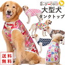 犬 服 犬服 犬の服 【はっぴーDOG】 大型犬 タンクトップ メッシュ 涼しい 濡らす 袖なし ノースリーブ 【春 夏 春夏 春服 夏服 春物 夏物 春服】