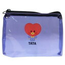 BT21 防弾少年団 PVCペンポーチ TATA LINE FRIENDS ペンケース 筆箱　 BTSのコラボ 韓国 アイドル BTS ポーチ 小物 小物入れ 大人気 プレゼント