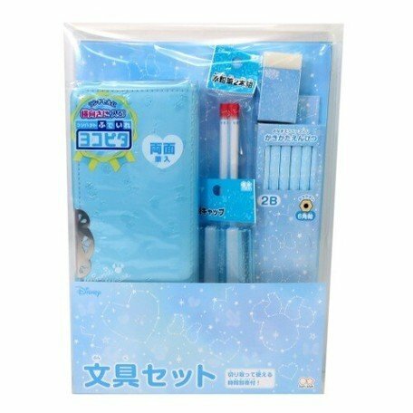 文房具 ミニーマウス 入学ステーショナリー7点セット ブルー　入学品セット 筆箱 えんぴつ 文房具セット ギフト プレゼント 贈り物 k-consort-10000147 ケイ・コンソート楽天市場店 サンプル画像2