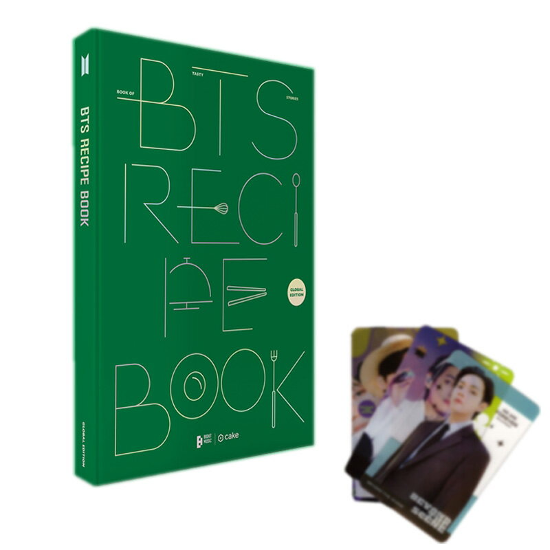 楽天k-cosmetics【初版特典/グローバル版】『BTS RECIPE BOOK』レシピブック （Global Edition / BTS ミニフォトフレーム / ショップ特典付き）