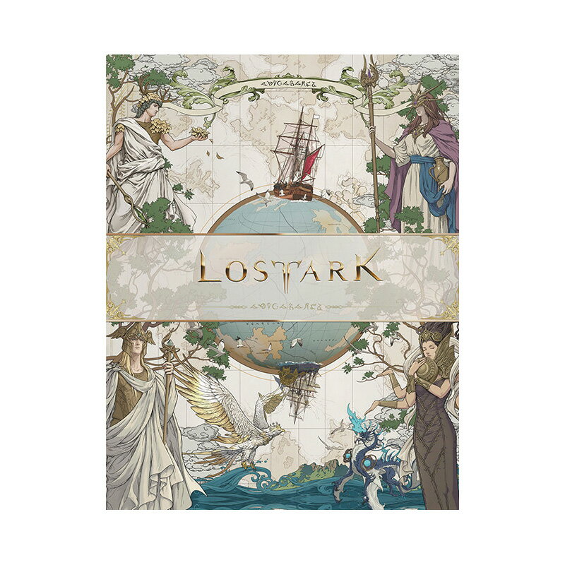 【韓国版】 MMORPG ゲーム LOST ARK ( ロストアーク ) 公式 設定集 ( アートブック / イラスト / 画集 / 韓国書籍 / 韓国語書籍 / スマイルゲート 著 )