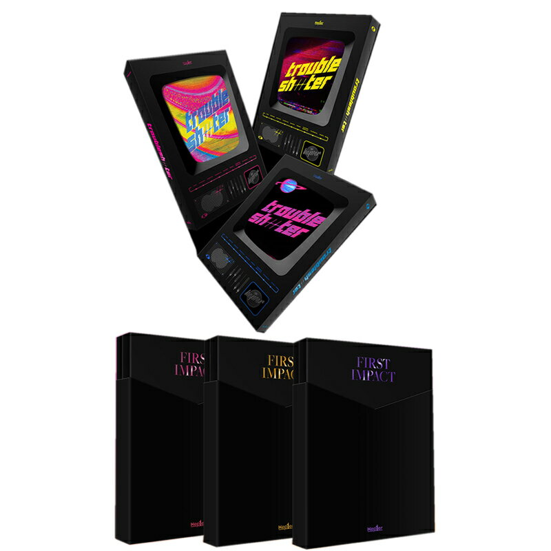 ＜ご案内＞ 限定数量を低価格販売中でございます！ ※初回特典/予約特典は含まれておりません。※ ☆ユジン、シャオティン、マシロ、チェヒョン、ダヨン ヒカル、ヒュニンバヒエ、ヨンウン、イェソ☆ 2021年最大級のサバイバルオーディション番組 『Girls Planet 999』から誕生した 韓国の9人組ガールズグループ 「Kep1er(ケプラー)」! 3枚目のミニアルバム『TROUBLESHOOTER』 3種類のバージョンから お好きなバージョンをお選びくださいませ。 -構成- -パッケージボックス -64Pフォトブック -封筒＋CD -フォトカード2種(18種中ランダム) -12Pリリックペーパー -IDカード1種(9種中ランダム) -ステッカー2種 -コレクションチップ1種(9種中ランダム) (韓国版ですべてが韓国語で構成されています。) Disc 01.We Fresh 02.Lion Tamer 03.Downtown 04.Dreams 05.THE GIRLS (Can’t turn me down) (Remastered) 1st ミニ アルバム「FIRST IMPACT」 ※connect o ver.(ピンク)のみございます。 -構成- -フォトブック72P -デジパック+CD -フォトカード2種(18種中ランダム) -ポストカード1種(9種中ランダム) -ステッカー1種 (韓国版ですべてが韓国語で構成されています。) Disc 01.See The Light 02.WA DA DA 03.MVSK 04.Shine (Kep1er ver.) 05.Another Dream (Kep1er ver.) 06.O.O.O (Over&Over&Over) (Kep1er Ver.) ＜ご案内＞ ＊この商品は、特別価格販売のため、 開封後は返品と交換の対象になりませんので、 ご注文の際もう一度確認していただきますよう お願いいたします。 ＊アウトボックスは 商品を保護するための保護材であるため、 運送過程で発生する可能性のある 汚染や毀損による交換や返金は出来ません。 【注意事項】 広告文責 株式会社 PAISLAB 050-3710-7556 輸入者名 本商品は個人輸入のため、購入者の方が輸入者となります。 原産国 韓国 商品区分 CD 内容 Kep1er (ケプラー) 3rd ミニ アルバム TROUBLESHOOTER / 1st ミニ アルバム FIRST IMPACT 【注意事項】 【注意事項】 ・当店でご購入された商品は、原則として、「個人輸入」としての取り扱いになり、全て韓国のソウルからお客様のもとへ直送されます。 ・個人輸入される商品は、全てご注文者自身の「個人使用・個人消費」が前提となりますので、ご注文された商品を第三者へ譲渡・転売することは法律で禁止されております。 ・通関時に関税・輸入消費税が課税される可能性があります。課税額はご注文時には確定しておらず、通関時に確定しますので、商品の受け取り時に着払いでお支払いください。 詳細はこちらご確認下さい。 ＊色がある場合、モニターの発色の具合によって実際のものと色が異なる場合がございます。