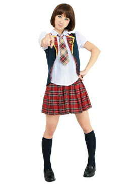 [ハロウィン コスプレ] 【AKB48 コスプレ 衣装】アイドル制服 ユニットB/女性用・レディース【コスチューム キンタロー 衣装 アイドル コスプレ コスチューム AKB 仮装 AKB48 女性用】【A-0842_837695】