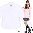 【ブラウス　制服】シャツ白（Lサイズ） [ブラウス　女子高生　シャツ　スクールシャツ　白　学生服　コスプレ　制服　ティーンズエバ..