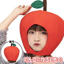 【リンゴ コスプレ】かぶりもん りんごのかぶりもの [リンゴ マスク かぶりもの りんご マラソン仮装 果物 コスプレ くだもの屋 仮装 衣装 コスチューム イ...