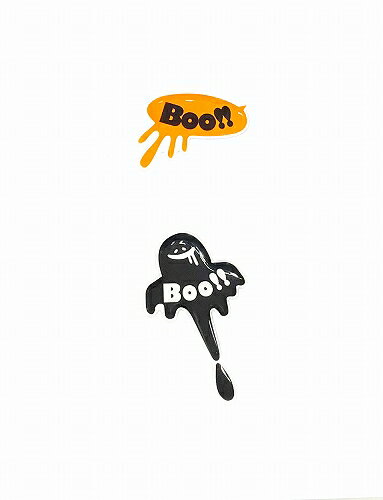 【20点までメール便も可能】 ティアドロップ6(BOO!BOO!) [ナイト 夜 闇 オバケ ブー フェイスシール ボディシール アートシール ハロウィンメイク...