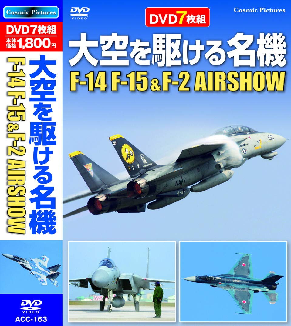 yVi/bsO/z삯閼@ F-14 F15 & F-2 AIRSHOW DVD7g