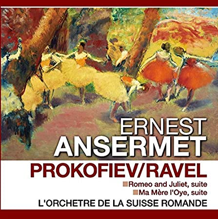 色彩豊かな名演を数多く遺したアンセルメとスイス・ロマンド管弦楽団。プロコフィエフ「ロメオとジュリエット」、ラヴェル「マ・メール・ロワ」。 収録曲 プロコフィエフ バレエ組曲「ロメオとジュリエット」(抜粋) 1. モンターギュー家とキャピュレット家 2. 少女ジュリエット 3. マドリガル 4. メヌエット 5. ロメオとジュリエット 6. タイボルトの死 7. 仮面舞踏会 8. 踊り 9. 別れの前のロミオとジュリエット 10. ジュリエットの墓の前のロメオ ラヴェル バレエ組曲「マ・メール・ロワ」 11. 前奏曲と紡ぎ車の踊り 12. 眠りの森の美女のパヴァーヌ 13. 一寸法師 14. パゴダの女王レドロネット 15. 美女と野獣の対話 16. 妖精の園 スイス・ロマンド管弦楽団 指揮 : エルネスト・アンセルメ 録音 : 1961年11月 1957年11月ジュネーヴ、スイス ステレオ メール便での発送となります 宅配便をご希望の場合は送料が別途必要となります （ご注文後にご案内します） 代金引換（メール便不可）の場合は宅配料金+代引手数料となります誕生日、父の日、母の日、敬老の日、クリスマス、入園祝い、入学祝い、プレゼント、ギフトなどにも是非どうぞ。 お気に入りの音楽や映像でリラックスしたり、お店や社内のBGMにも。 無料でのラッピングも承ります。