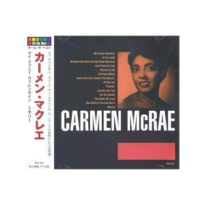 【新品/ラッピング無料/送料無料】カーメン・マクレエ ベスト CD