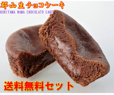 【送料無料セット】生チョコケーキ 6個/バラ入れ 郡山名物 お菓子 菓子 お試しセット スイーツ スィーツ 高級 生チョコ ショコラ ガナッシュ チョコレート チョコ チョコレートケーキ 人気 母の日 おすすめ 誕生日 お買い物マラソン 1000円ポッキリ 買い回り ポイント消化