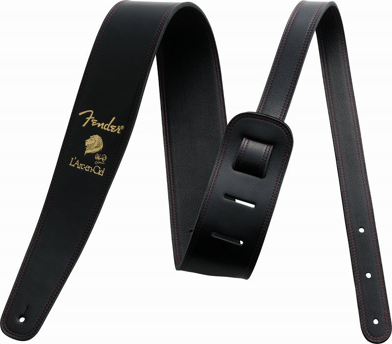 Fender Ken Signature Strap, Black ラルクアンシエル Ken シグネイチャーストラップ L'Arc-en-Ciel 【ONLINE STORE】