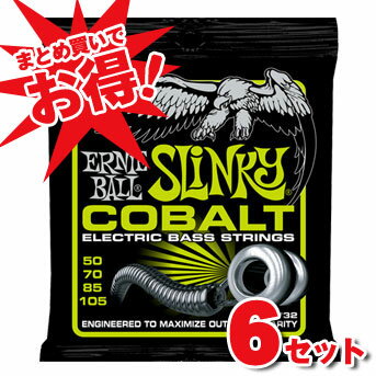ERNIE BALL Cobalt Slinky Bass Strings #2732 Regular 50-105 쥭١ ˡܡ/Хȥ󥭡ڤ6ѥååȡ ̵!