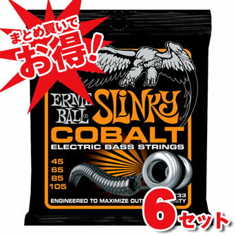 ERNIE BALL Cobalt Slinky Bass Strings #2733 Hybrid 45-105 쥭١ ˡܡ/Хȥ󥭡ڤ6ѥååȡ ̵!