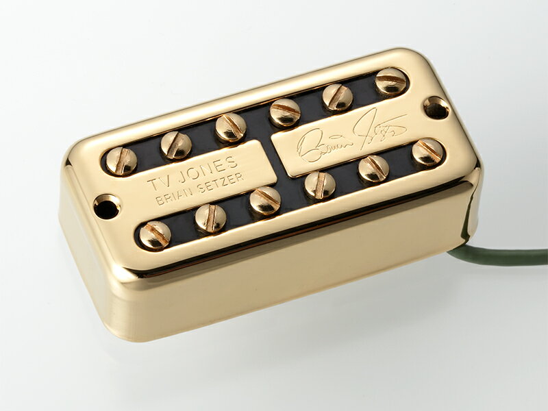 TV Jones Brian Setzer Signature Bridge / Gold 《ギター用ピックアップ/ハムバッカー》【ブリッジ用】【Universal Mount】【送料無料】