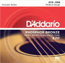 D'Addario PHOSPHOR BRONZE EJ17 Medium __I (AR[XeBbNM^[) (lR|X)