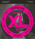 D'Addario ECB81 Chromes - Flat Wound sx[Xt __I