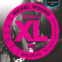 D 039 Addario EXL170-12 Nickel Round Wound 《ベース弦》 ダダリオ (ご予約受付中)