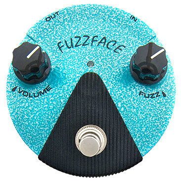 コンパクトペダルサイズのミニ・ファズフェイス JHF1 Hendrix Fuzz Faceと同じ回路を使用したMINI Fuzz Faceです。ACアダプターが使用可能です。