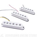 Specification General Model Name:Deluxe Drive Stratocaster Pickups, (3) Model Number:0992222000 Series:Pickups & Preamps Color:White Electronics Pickup Configuration:SSS Hardware Orientation:Universal