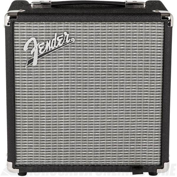 Fender Rumble 15 (V3), 100V JPN, Black/Silver 自宅練習用からレコーディング、ライブ用に至るまで、幅広いラインナップを驚きの価格で提供する「Rumbleシリーズ」がリニューアル。 セ゛ロから再設計し、これまて゛以上の軽量化とラウト゛なトーンを クラシックなフェンタ゛ールックスて゛実現しました。 アッフ゛ク゛レート゛されたEminenceスヒ゛ー カーや、直感て゛操作しやすいラシ゛オノフ゛なと゛様々な機能か゛アップテ゛ートされています。 「RUMBLE 15」は、自宅練習用に最適なベースアンプです。 取り回しの良い小さなボディにして、力強くクリアな「フェンダー・ベース・サウンド」響かせます。 AUXインプットから、MP3プレイヤーやドラムマシーンを接続し、練習することが可能です。 また、ヘッドホンが利用可能で、深夜の練習でもご近所に迷惑はかけません。 Specification General Model Name:Rumble 15 (V3), 100V JPN, Black/Silver Model Number:2370107900 Series:Rumble Amplifier Type:Solid State Color:Black and Silver Electronics Controls:Volume, Bass, Mid, Treble Effects Loop:NA Inputs:One - 1/4" Line Out:NA Channels:One Rectifier:NA Voltage:100V JPN Wattage:15 Watts at 8 ohms Hardware Cabinet Material:NA Handle:Molded Plastic Strap with Nickel-Plated Caps Front Panel:Painted Metal Control Knobs:Vintage-Style Radio Tubes Pre Amp Tubes:NA Power Tubes:NA Accessories FootSwitch:NA