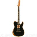 Fender Acoustics American Acoustasonic Telecaster Black 【アクセサリーパックプレゼント!】
