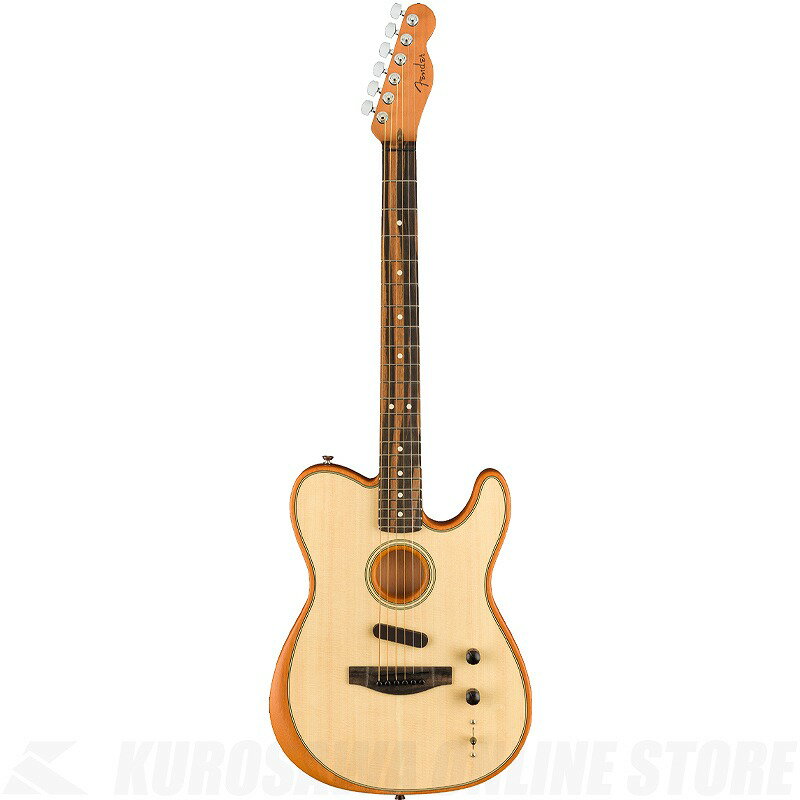 Fender Acoustics American Acoustasonic Telecaster Natural 【アクセサリーパックプレゼント!】