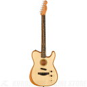 Fender Acoustics American Acoustasonic Telecaster Natural 【アクセサリーパックプレゼント!】