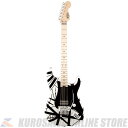 EVH Striped Series -White with Black Stripes-