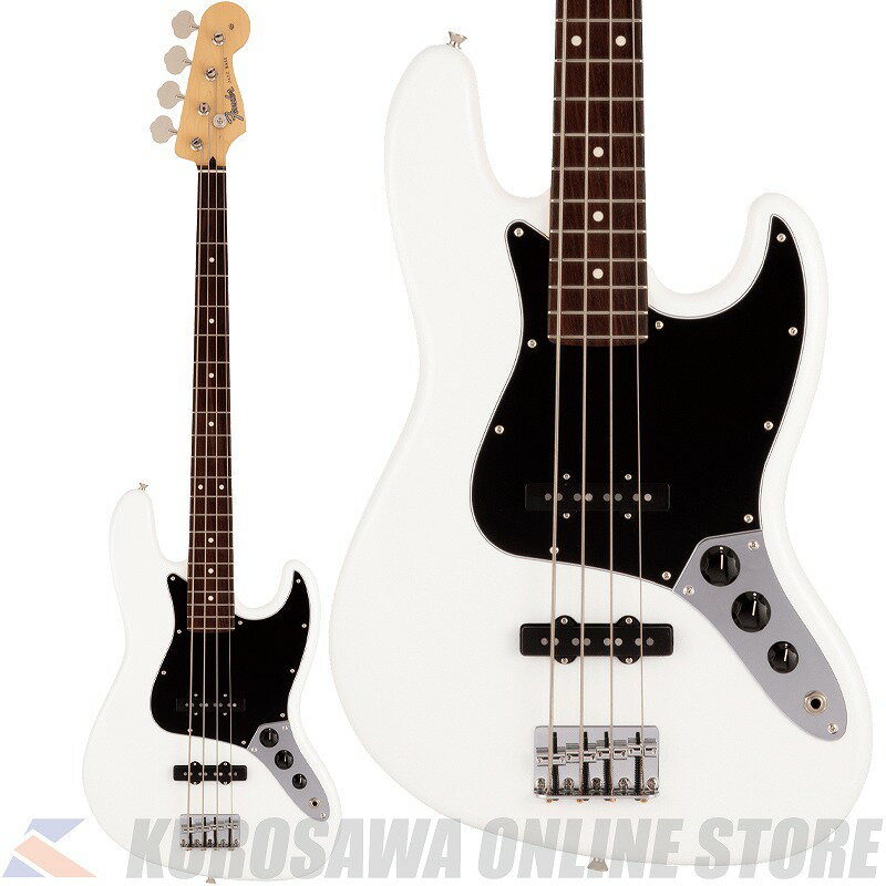 Fender Made in Japan Hybrid II Jazz Bass Rosewood Arctic White【ケーブルセット!】
