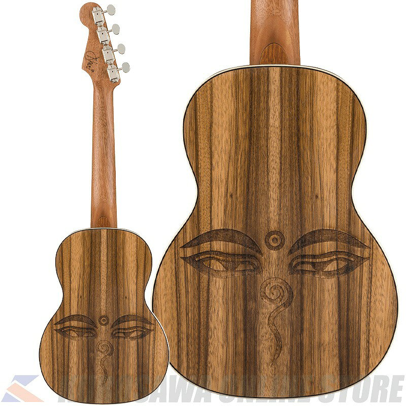 Fender Acoustics Dhani Harrison Uke Walnut Fingerboard Sapphire Blue 【チュー...