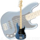 Fender American Performer Precision Bass, Maple, Satin Lake Placid Blue 【小物プレゼント...