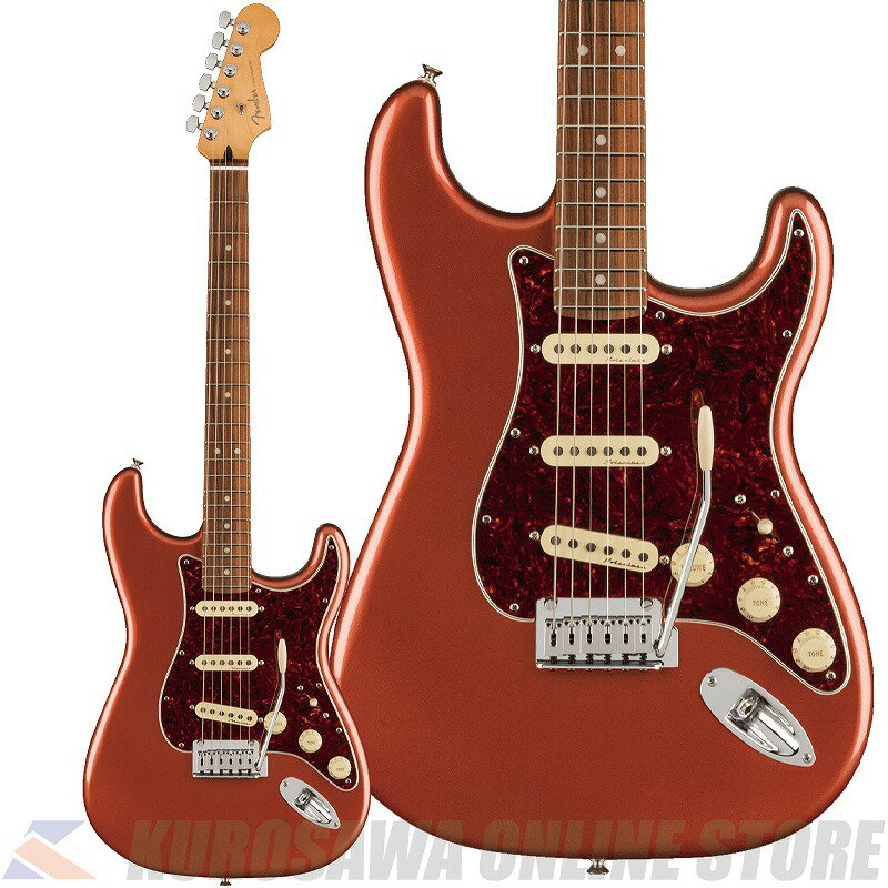 Fender Player Plus Stratocaster Pau Ferro Aged Candy Apple RedyP[uv[gz