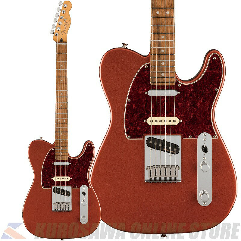 Fender Player Plus Nashville Telecaster Pau Ferro Aged Candy Apple RedyP[uv[gz