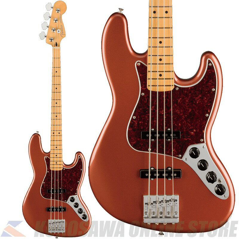 Fender Player Plus Jazz Bass Maple Aged Candy Apple Red【ケーブルプレゼント】