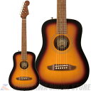 Fender Acoustics Redondo Mini, Sunburst 《トラベルギター》【チューナプレゼント】