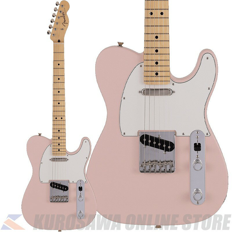 Fender Made in Japan Junior Collection Telecaster Maple Satin Shell Pink