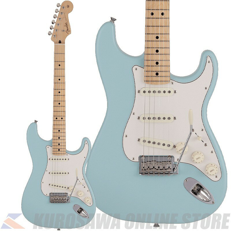 Fender Made in Japan Junior Collection Stratocaster Maple Satin Daphne Blue